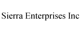SIERRA ENTERPRISES INC trademark