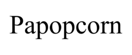 PAPOPCORN trademark