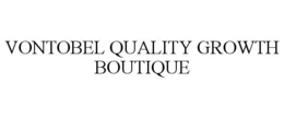 VONTOBEL QUALITY GROWTH BOUTIQUE trademark