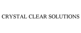 CRYSTAL CLEAR SOLUTIONS trademark