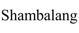 SHAMBALANG trademark