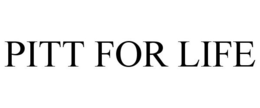 PITT FOR LIFE trademark