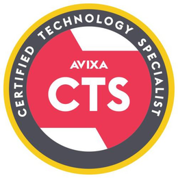 AVIXA CTS CERTIFIED TECHNOLOGY SPECIALIST trademark
