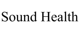 SOUND HEALTH trademark