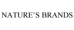 NATURE'S BRANDS trademark