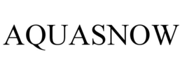 AQUASNOW trademark
