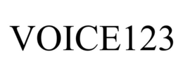 VOICE123 trademark