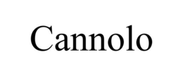 CANNOLO trademark