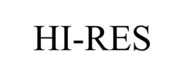 HI-RES trademark
