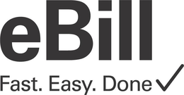 EBILL FAST.EASY. DONE trademark