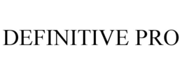 DEFINITIVE PRO trademark