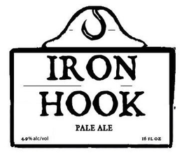 IRON HOOK PALE ALE 4.9% ALC/VOL 16 FL OZ trademark