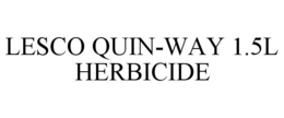 LESCO QUIN-WAY 1.5L HERBICIDE trademark