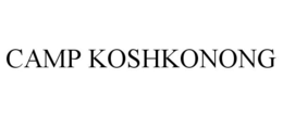 CAMP KOSHKONONG trademark