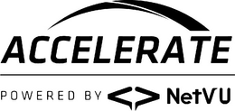 ACCELERATE POWERED BY NETVU trademark