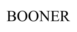 BOONER trademark