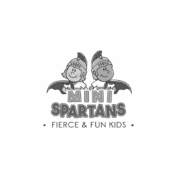 MINI SPARTANS ·  FIERCE & FUN KIDS · trademark