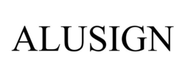 ALUSIGN trademark