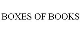BOXES OF BOOKS trademark