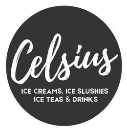 CELSIUS ICE CREAMS, ICE SLUSHIES, ICE TEAS & DRINKS trademark