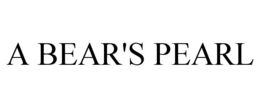 A BEAR'S PEARL trademark