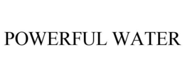 POWERFUL WATER trademark