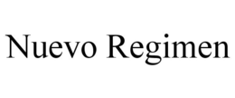 NUEVO REGIMEN trademark
