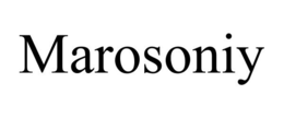 MAROSONIY trademark