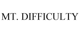 MT. DIFFICULTY trademark