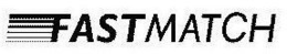 FASTMATCH trademark