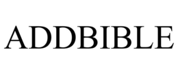ADDBIBLE trademark