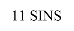 11 SINS trademark