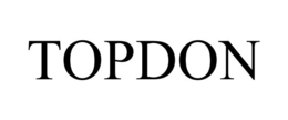 TOPDON trademark