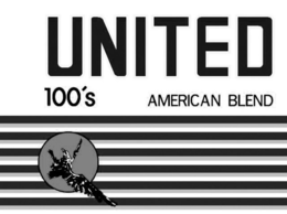 UNITED 100'S AMERICAN BLEND trademark