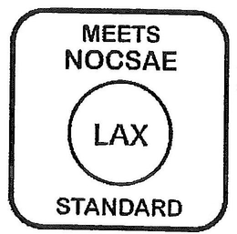 MEETS NOCSAE STANDARD LAX trademark