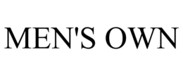 MEN'S OWN trademark