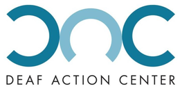 DAC DEAF ACTION CENTER trademark