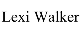 LEXI WALKER trademark