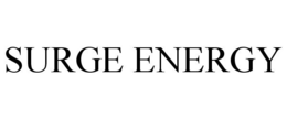 SURGE ENERGY trademark