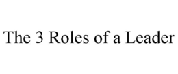 THE 3 ROLES OF A LEADER trademark