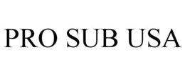 PRO SUB USA trademark