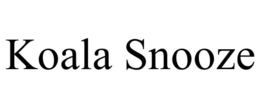 KOALA SNOOZE trademark