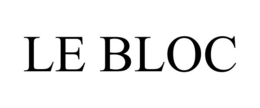 LE BLOC trademark