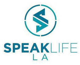 S SPEAKLIFE LA trademark