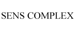 SENS COMPLEX trademark