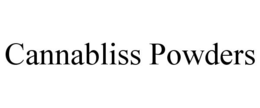 CANNABLISS POWDERS trademark