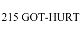 215 GOT-HURT trademark