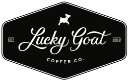 EST LUCKY GOAT 2010 COFFEE CO. trademark