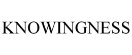 KNOWINGNESS trademark