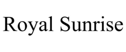 ROYAL SUNRISE trademark